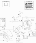 Camshaft Crankcase Cover Crankshaft Cylinder Lubrication OperatorS Manual PistonRingsConnecting Rod Warning Label Diagram and Parts List for 20D412-0100-E1  Briggs and Stratton Engine